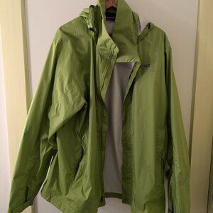 Marmot Men's Precip Light-weight Waterproof Rain Jacket, Green Lichen, X-Large